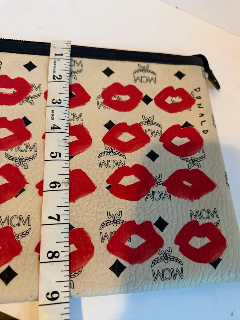 MCM zip pouch
